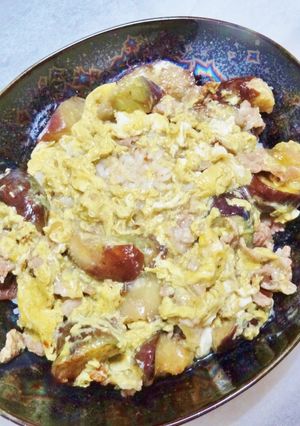 茄子皮天津飯-レシピのメイン写真