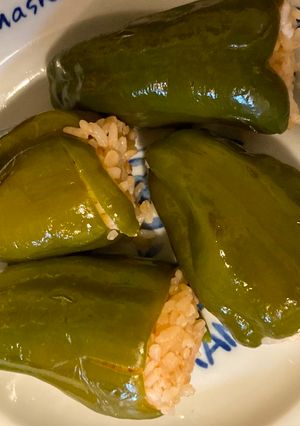 ピーマンのご飯詰め-レシピのメイン写真