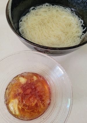 素麺好きでない方にも！レンジでオリーブ油素麺☆-レシピのメイン写真
