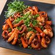 旨辛!屋台料理 チュクミポックム(イイダコ炒め)