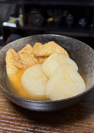 【胃腸回復】大根とおあげさんの煮物-レシピのメイン写真