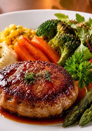 つくれぽ2千♪豆腐と豚挽き肉のハンバーグ-レシピのメイン写真