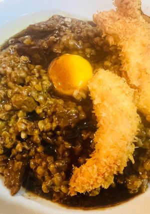 プチプチもち麦でチーズ混ぜカレー-レシピのメイン写真