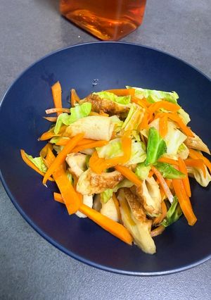 給料日前のちくわの炒め物-レシピのメイン写真