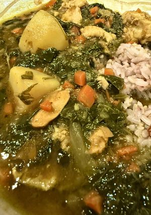 モロヘイヤ入りカレー-レシピのメイン写真