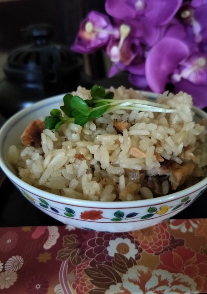 焼き鮭の簡単炊き込みご飯-レシピのメイン写真