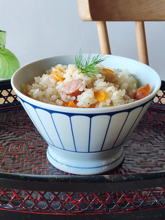 節約!だしパック再利用☆人参炊き込みご飯-レシピのメイン写真