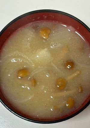 美味しいなめこの味噌汁-レシピのメイン写真