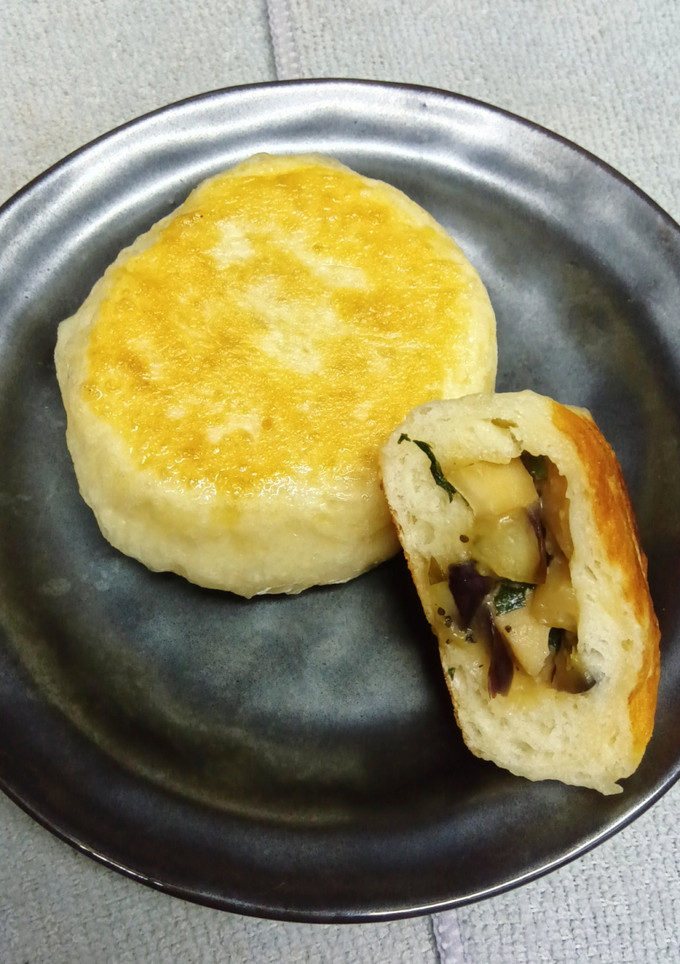 青じそが効いた茄子と蓮根のおやき-レシピのメイン写真