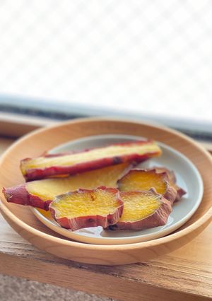 炊飯器蒸しさつまいもで干し芋-レシピのメイン写真