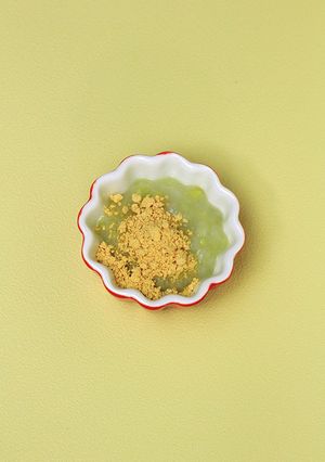 圧力鍋で簡単！さつまいもときなこのおかゆ-レシピのメイン写真