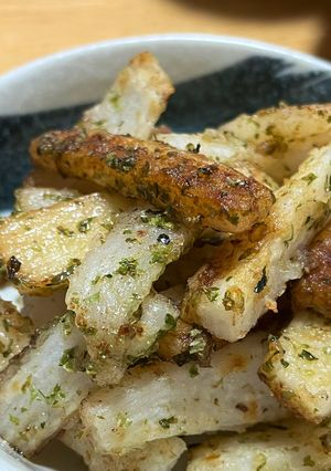 長芋の青のりバター醤油炒め-レシピのメイン写真