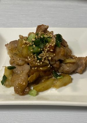 豚肉とじゃがいもの濃厚タレ炒め-レシピのメイン写真