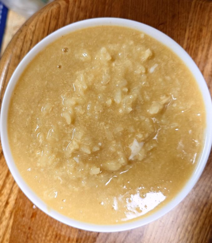 やさしさ溶け込むカレーおかゆ by しんちゃん 【クックパッド】 簡単