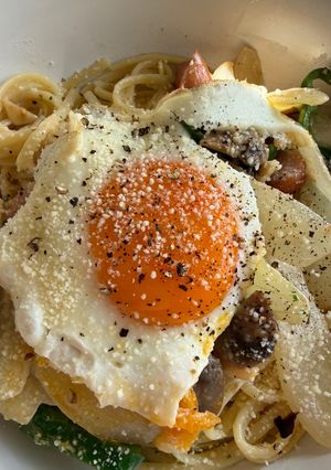 白ナポリタン-レシピのメイン写真