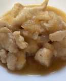 玉ねぎでかさ増し！鶏胸肉大根おろし煮