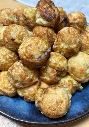 キャベツ、キヌア入り　たこ焼き-レシピのメイン写真