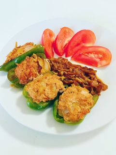 少年のピーマンの肉詰め-レシピのメイン写真