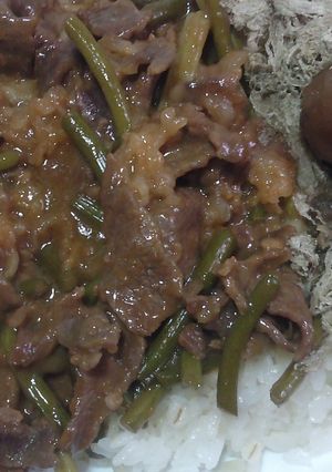 土鍋炊きでカフェ丼V4〜アンガス牛焼肉にんにく芽-レシピのメイン写真