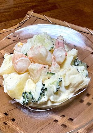 デパ地下風！海老とポテトのごちそうサラダ-レシピのメイン写真