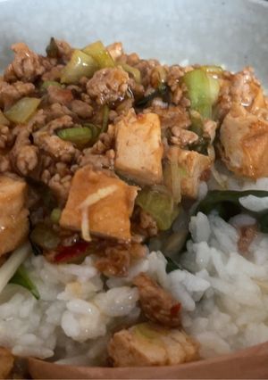 麻婆厚揚?載せ中華粥? みんと風-レシピのメイン写真