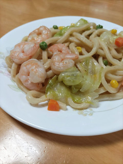 洋風焼きうどん-レシピのメイン写真
