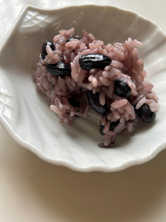 黒大豆の炊き込みおこわ-レシピのメイン写真