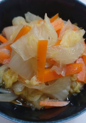 白菜と人参のコンソメ煮☆簡単早い！-レシピのメイン写真