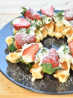 すじ青のりのクリスマスリースケーキ-レシピのメイン写真