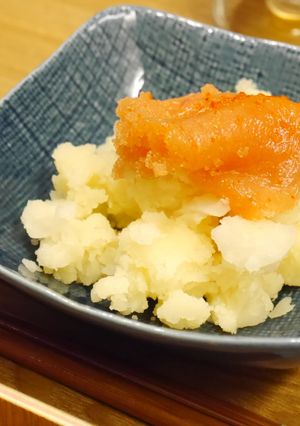 辛子明太子のせ★ポテトサラダ-レシピのメイン写真