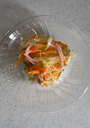 金糸瓜のポン酢和え-レシピのメイン写真