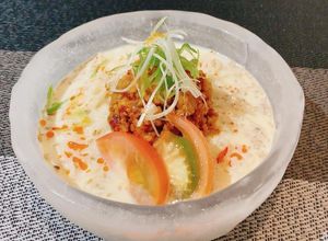 さっぱり！冷やし豆乳坦々そうめん-レシピのメイン写真