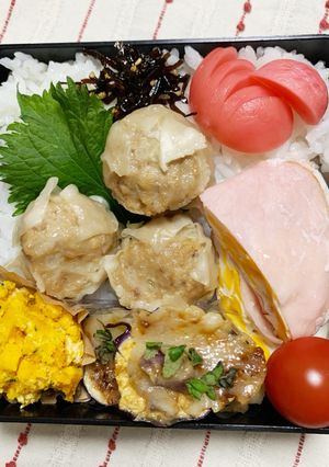 4/22ﾖｯﾁｬﾝ☆焼売弁当-レシピのメイン写真