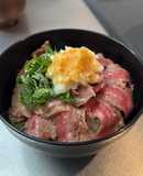 おろしポン酢でさっぱり！ステーキ丼