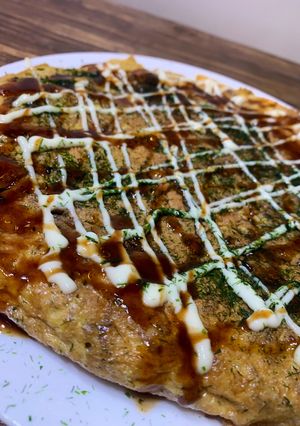 白菜エリンギ☆卵と焼きそばのパリパリ焼き-レシピのメイン写真