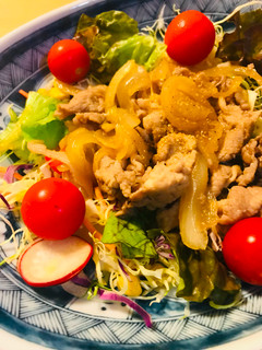 豚皿●豚こまぎれ肉&玉ネギのあまから炒め-レシピのメイン写真
