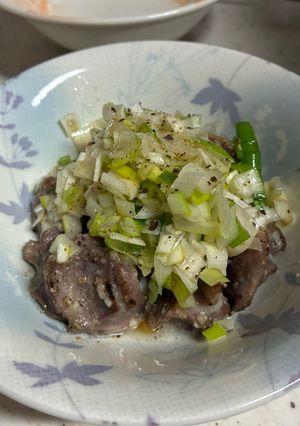 焼鳥屋さん風！砂肝のネギ塩だれ-レシピのメイン写真