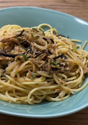 大根と塩昆布の和風パスタ-レシピのメイン写真