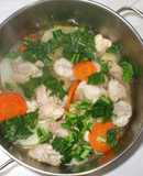 鶏もも肉かぶスープ♪簡単レシピ食べ過ぎに