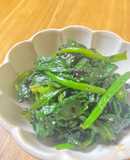 簡単!ほうれん草のごま和え