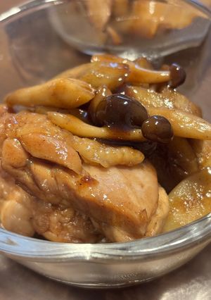 ごぼうと鶏肉のバルサミコ酢煮-レシピのメイン写真