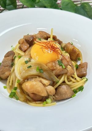 甘辛タレが絡む✨😋てりやきチキンパスタ🍝-レシピのメイン写真