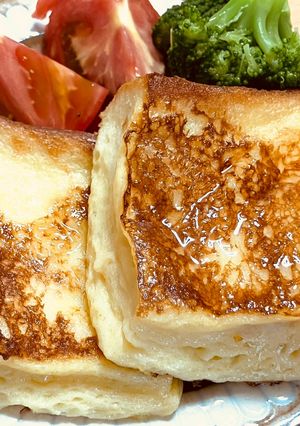 トロ〜っと溶ける🫠フレンチトースト-レシピのメイン写真