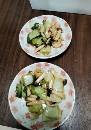海老と青梗菜の中華炒め-レシピのメイン写真