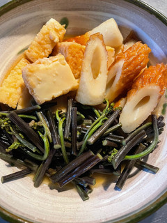わらびのアク抜き⭐︎お浸しと煮物-レシピのメイン写真