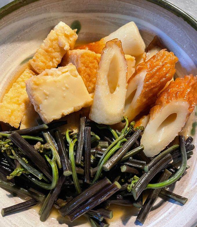 わらびのアク抜き⭐︎お浸しと煮物 by vegeファーム 【クックパッド