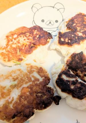 我が家の鶏ミンチハンバーグ-レシピのメイン写真