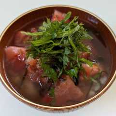 รูปของ トマト出汁茶漬け