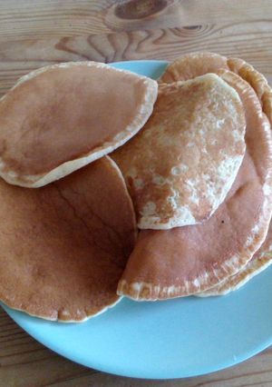 ふわふわもっちりパンケーキ-レシピのメイン写真