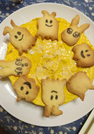 おばけのアリサとパンプキンムースのケーキ-レシピのメイン写真